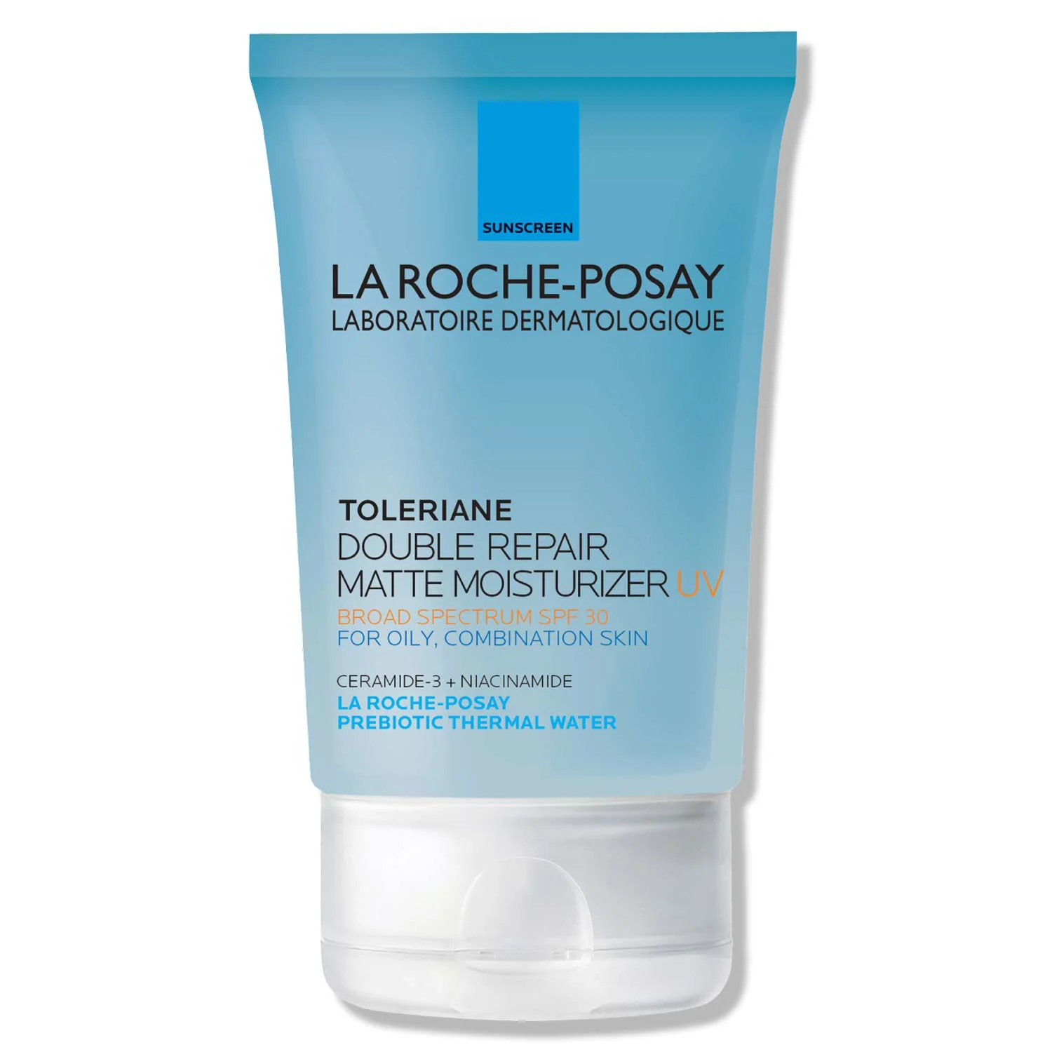 2433 Hidratante facial Toleriane Double Repair con acabado mate y SPF 30 para piel grasa — Moisturizer
