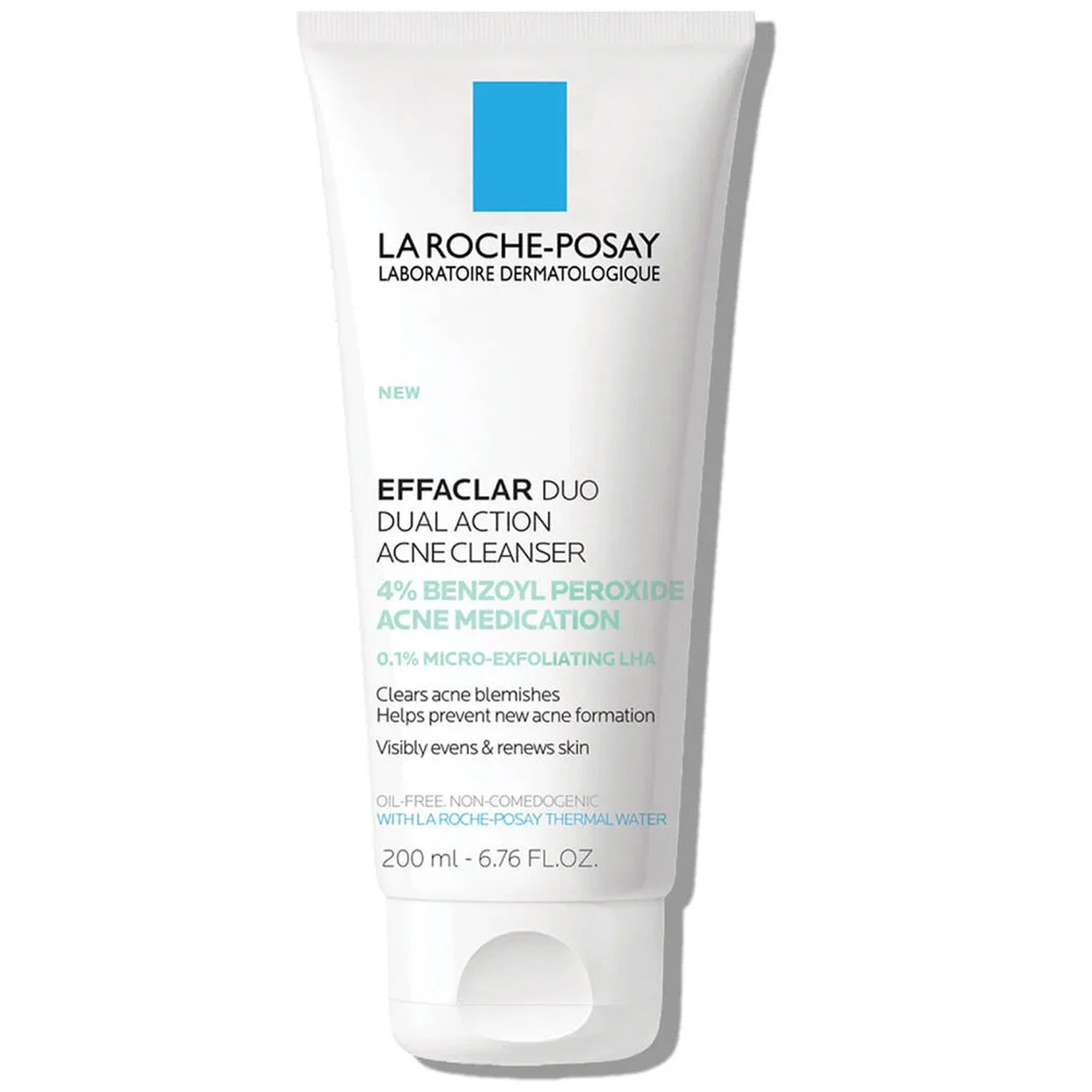 2422 Limpiador facial Efflaclar Duo doble acción para el acné con peróxido de benzoílo al 4% — Cleanser