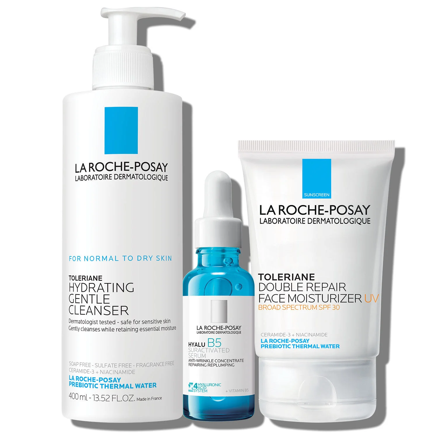 La Roche-Posay Set de rutina para piel seca