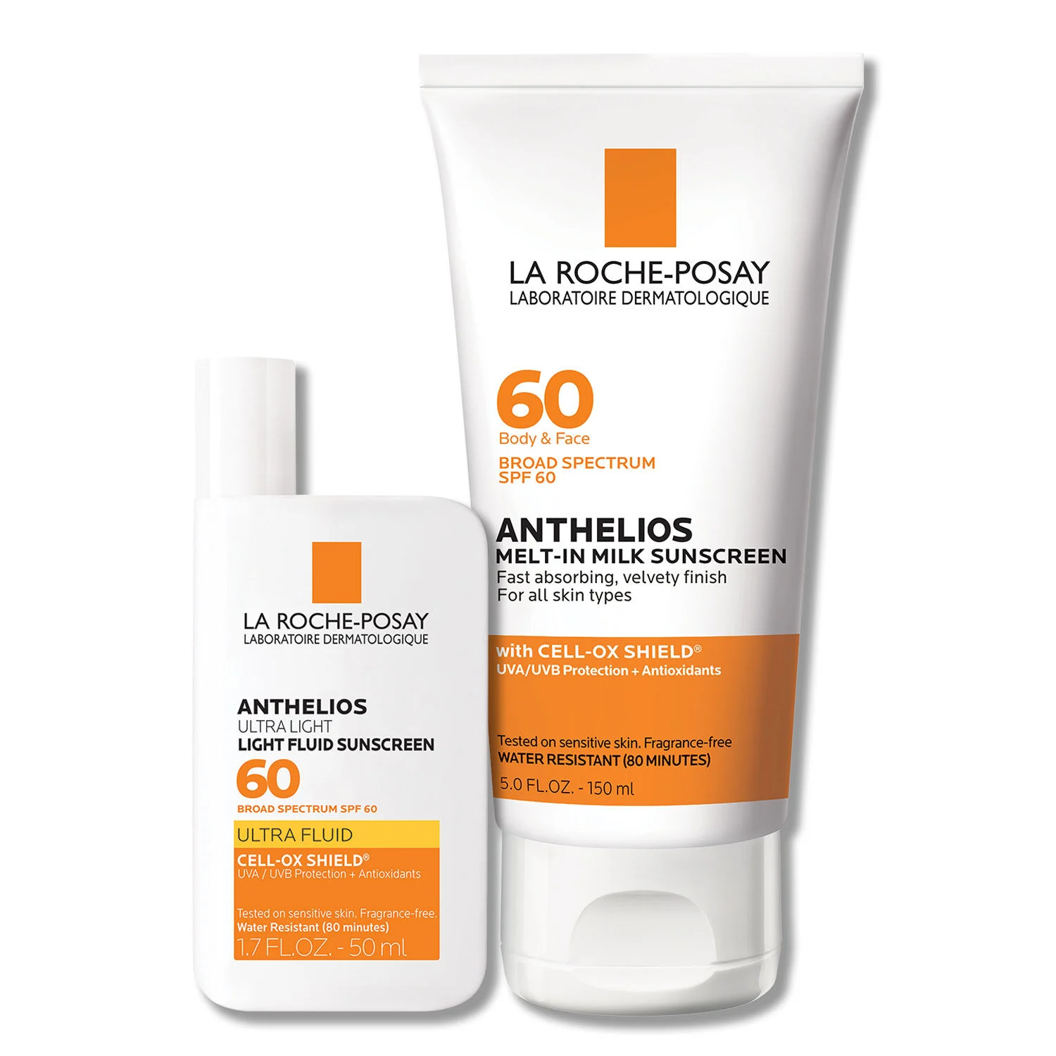 La Roche-Posay Set de protector solar Anthelios con SPF 60 para exteriores