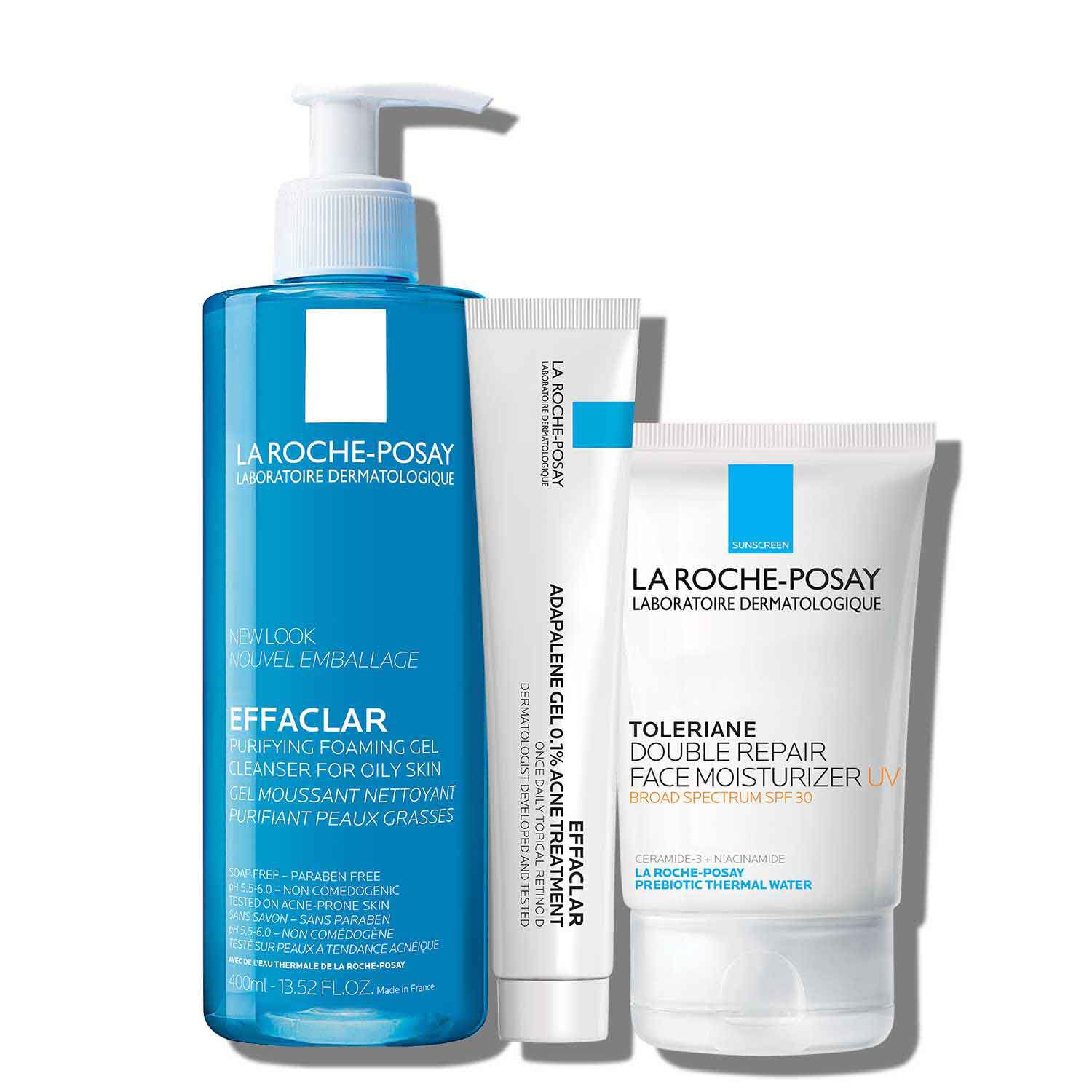 La Roche-Posay Rutina de cuidado de la piel Effaclar con retinoides para el acné — Gel